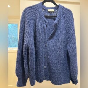 SEZANE Cozy Blue Women's Sweater